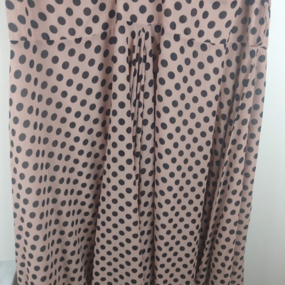 ModCloth Polka Dot Chiffon Swing Dress Full - Picture 5 of 8